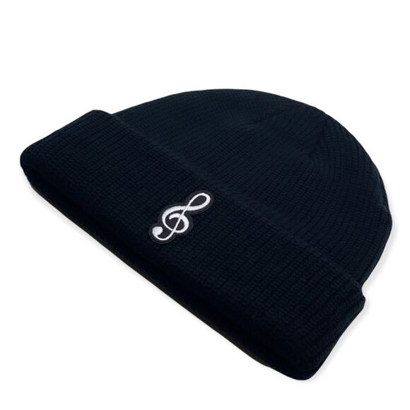 NWT Wool + Pepper Co. Music Note Unisex Beanie Hat - Picture 2 of 3